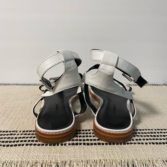 REBECCA MINKOFF / Sandy Sandal White Studded Gladiator Sandals Size 11 - Picture 5 of 9